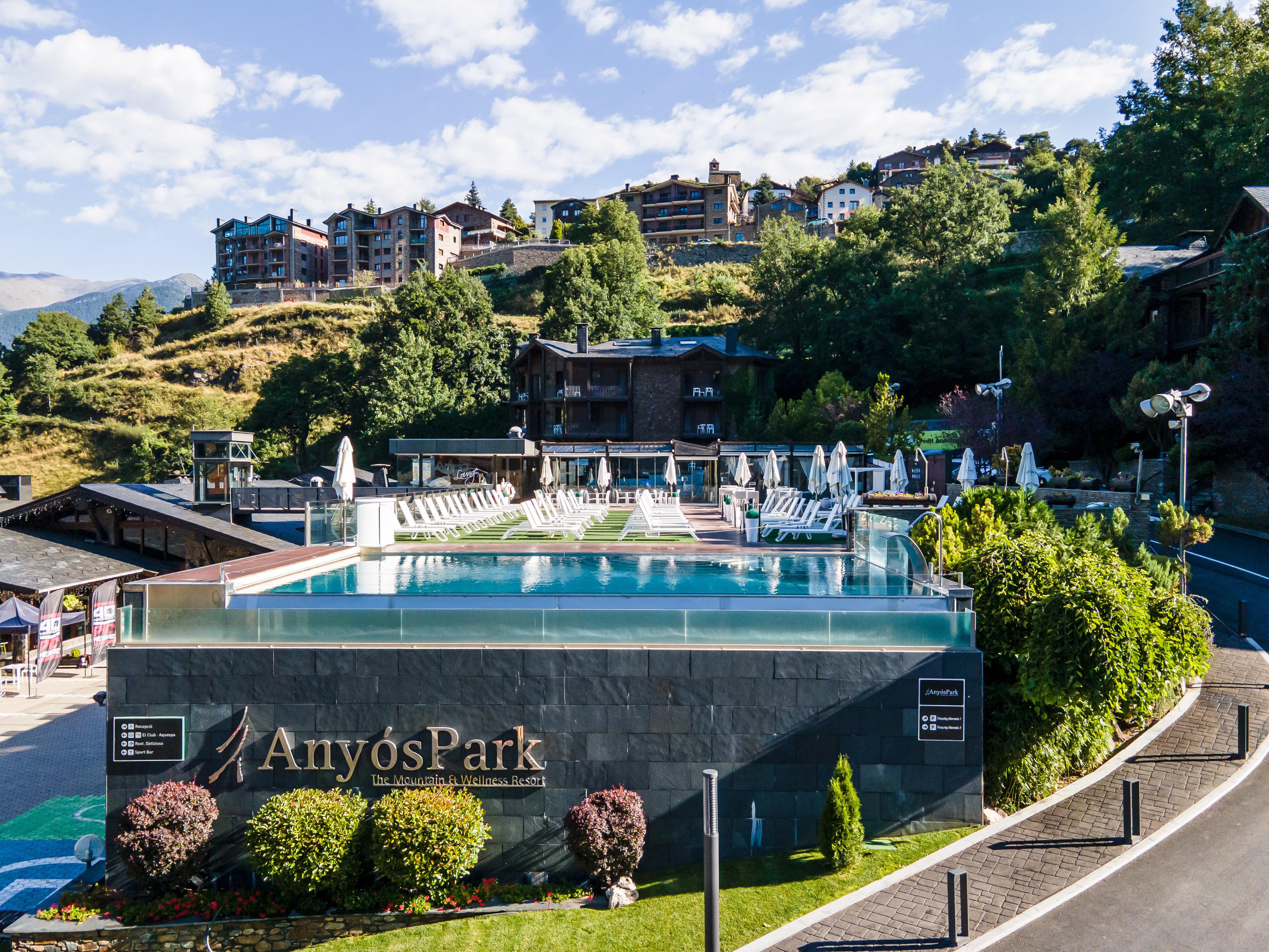 Aparthotel Anyospark Mountain & Wellness Resort La Massana Exterior foto