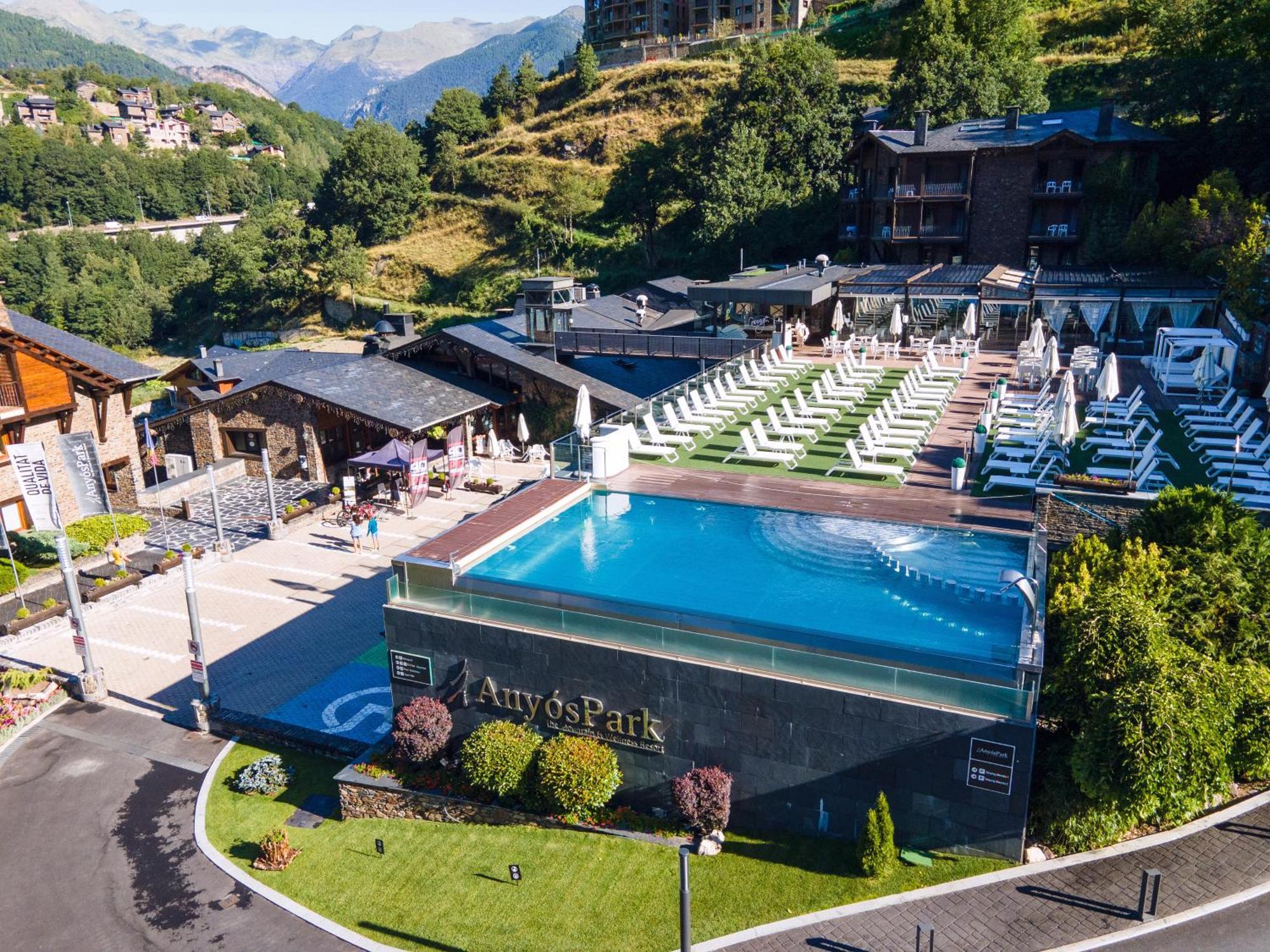Aparthotel Anyospark Mountain & Wellness Resort La Massana Exterior foto